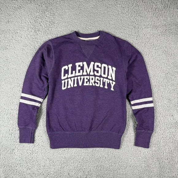 Alta Gracia Tops - University of Clemson Tigers Sweatshirt‎ Womens Small Alta Gracia Purple Fleece